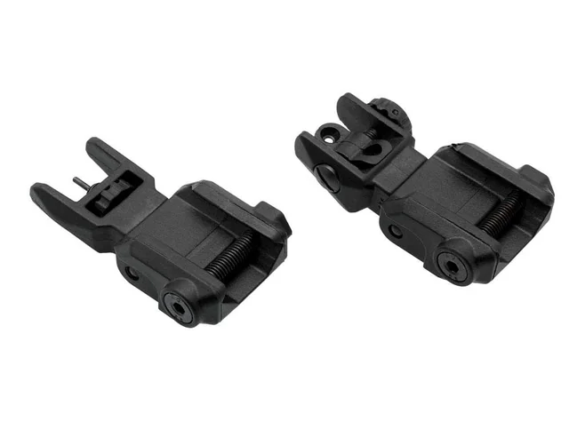 Цілик та мушка DLG Tactical (DLG-166) Low Profile складні на планку Pitcatinn Фото 3